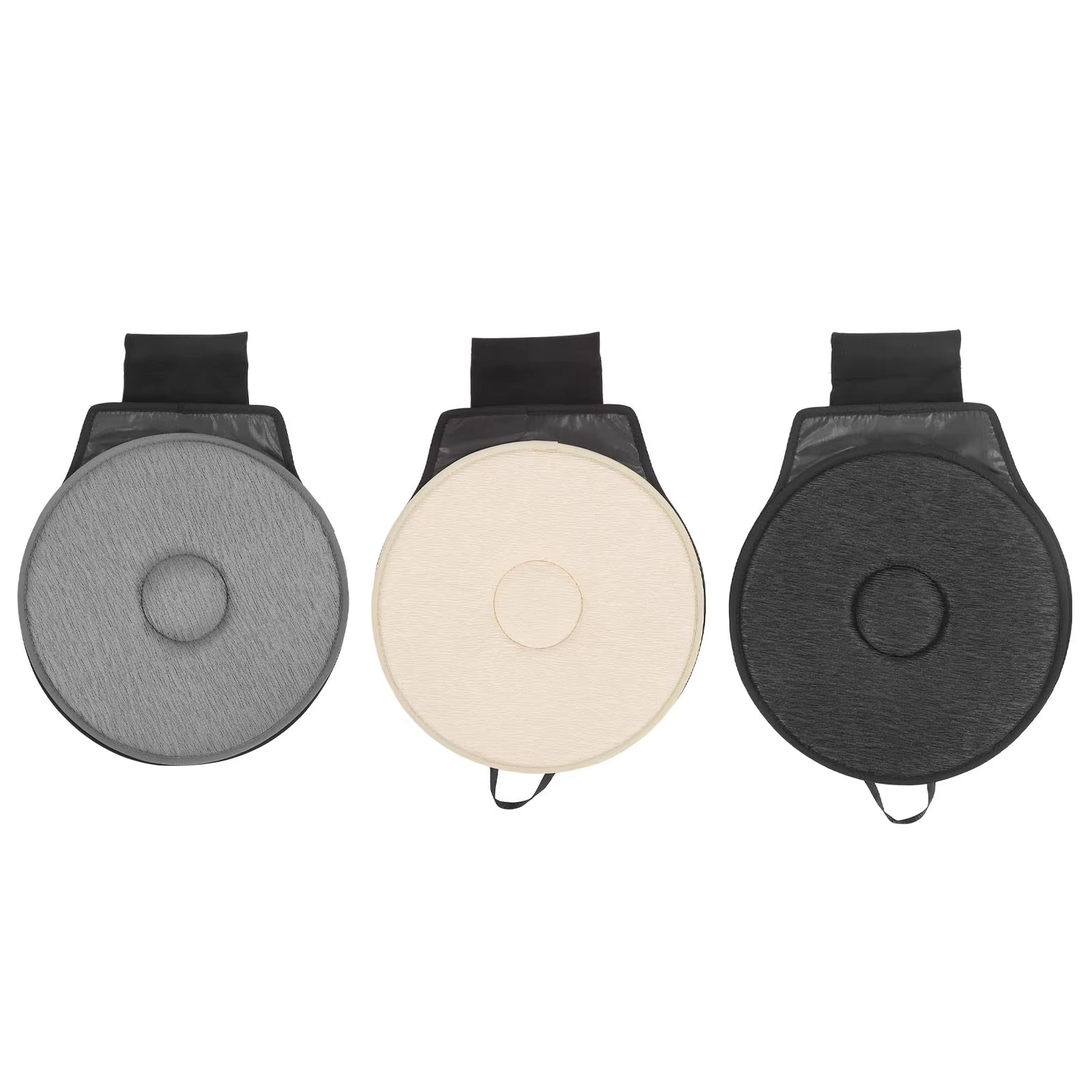 Car Seat Cushion Portable Soft Breathable 360 Degree Rotation Seat Cushion for Elderly Pregnant Women Rotating Car Seat Cushion