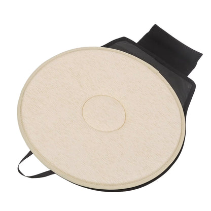 Car Seat Cushion Portable Soft Breathable 360 Degree Rotation Seat Cushion for Elderly Pregnant Women Rotating Car Seat Cushion